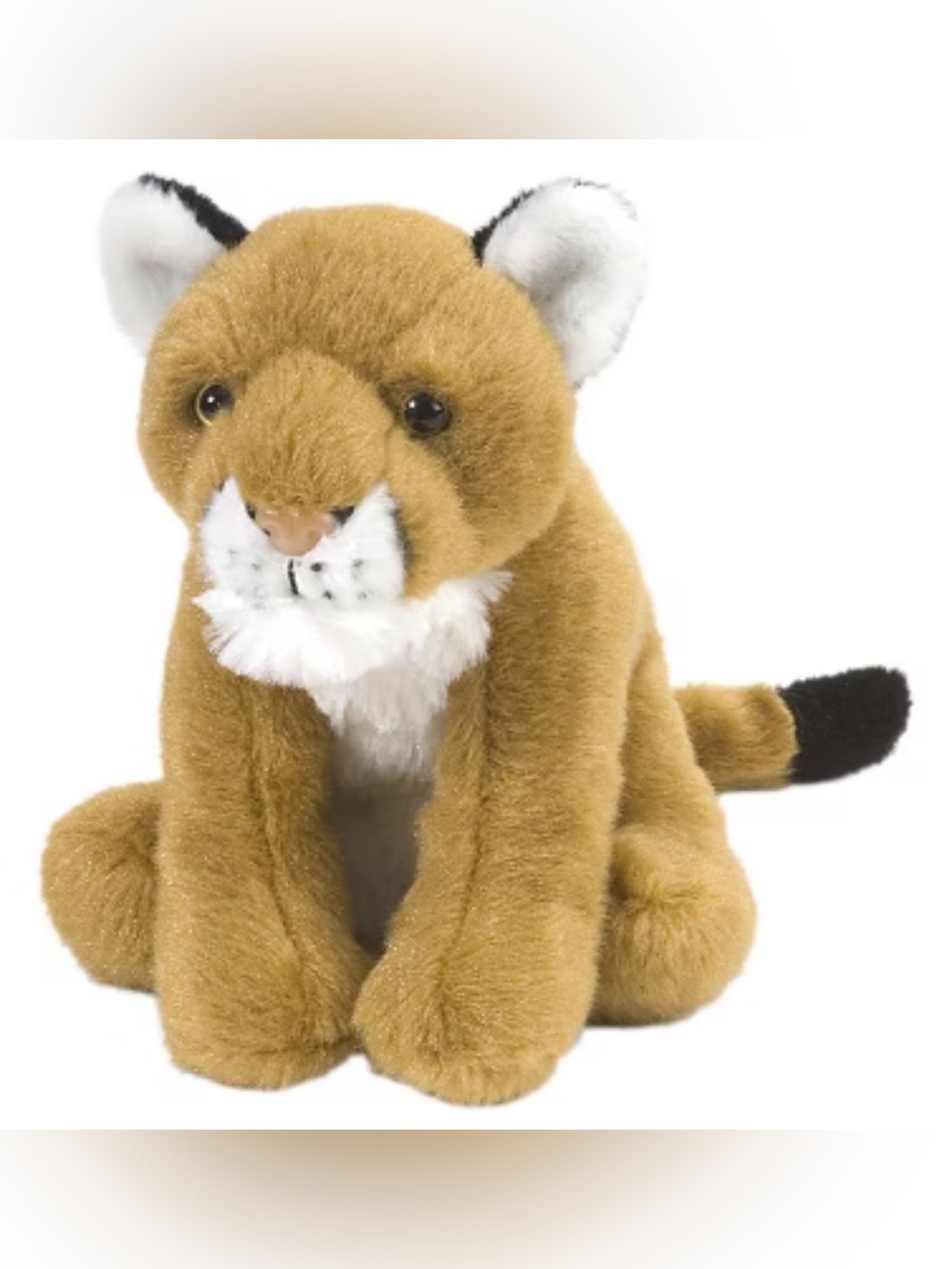 Wild Republic Cuddlekins Mini Mountain Lion Cougar Plush 8” Stuffed Animal